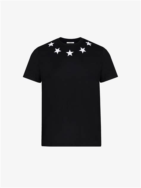 givenchy shirt mens stars|Givenchy graphic crewneck t shirt.